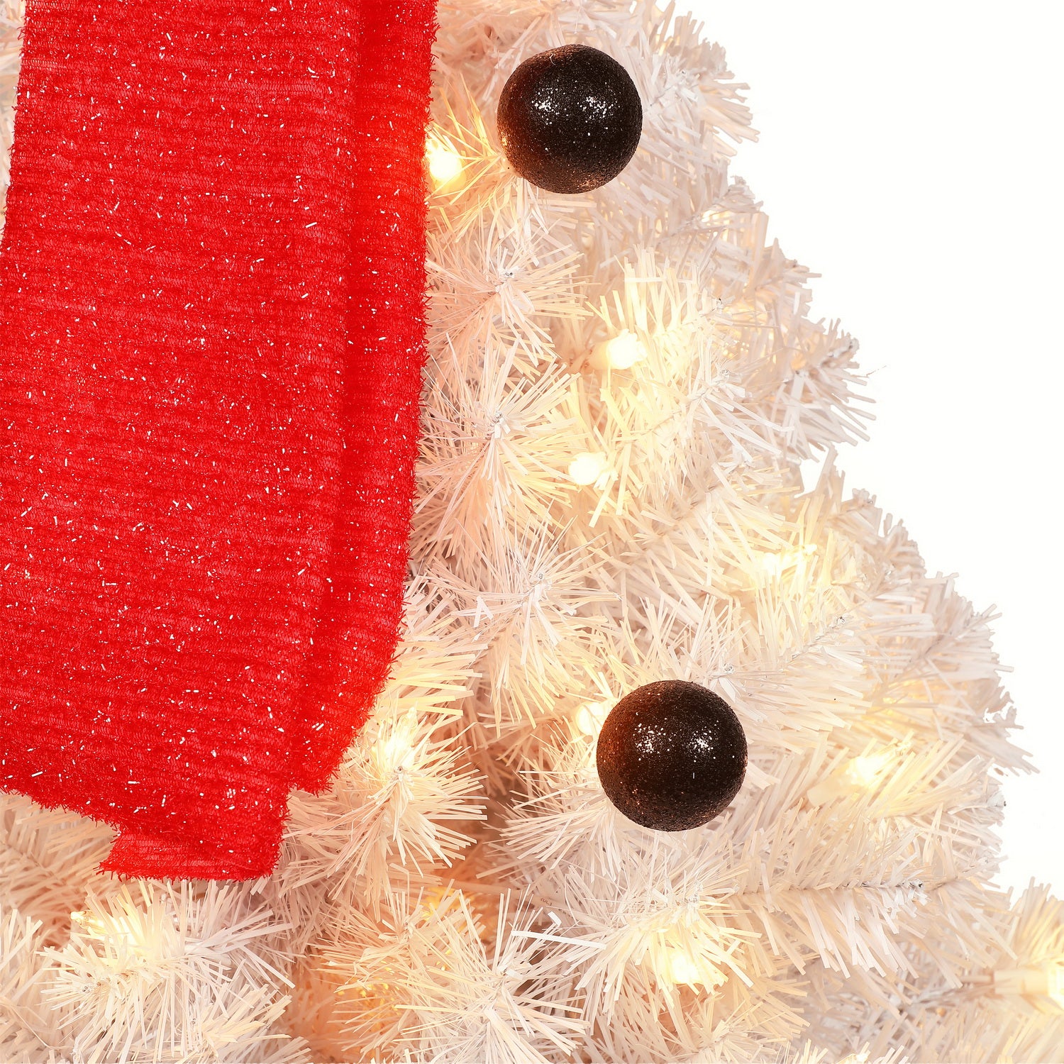 4ft Pre-Lit Snowman Christmas Tree